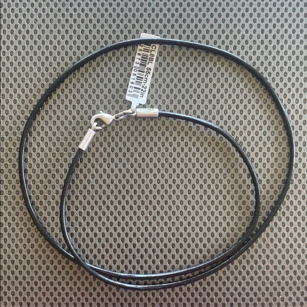 BICO Australia Leather Black Necklace